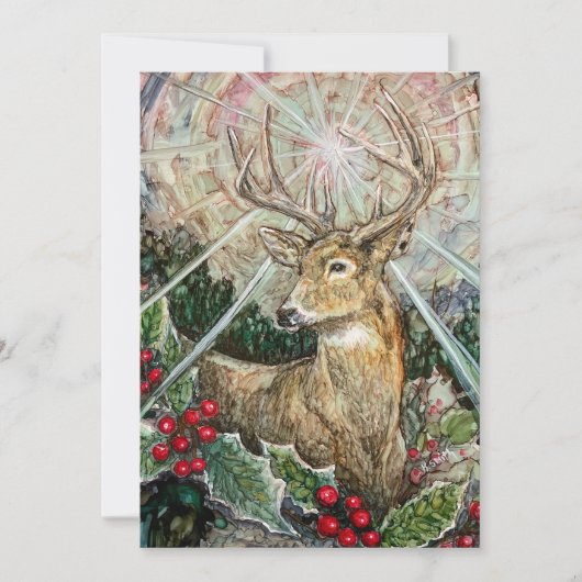 "Christmas Star" Kaart (Voorkant)