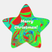 Christmas Star Stickers (Voorkant)