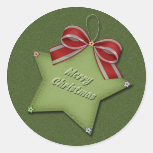 Christmas Star Stickers (Voorkant)