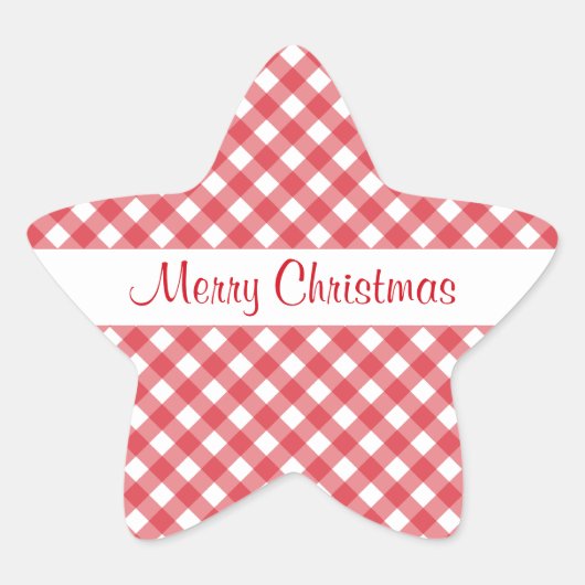 Christmas Star Stickers (Voorkant)