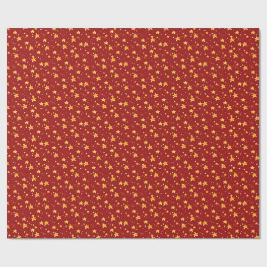 Christmas Star Wrapping papier (Vlak)