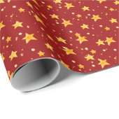 Christmas Star Wrapping papier (Rol Hoek)