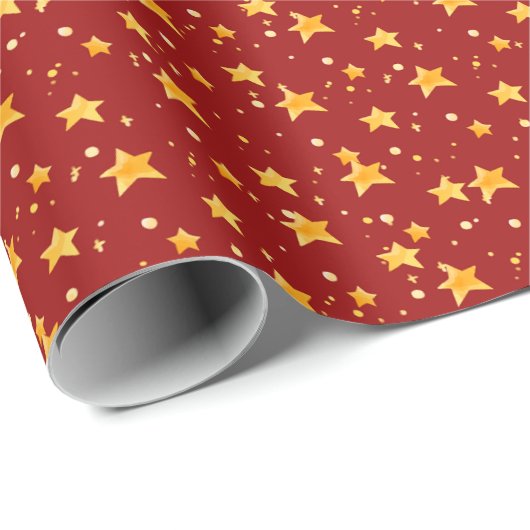 Christmas Star Wrapping papier (Rol Hoek)