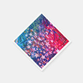 CHRISTMAS STARS | ABSTRACT | Festive CUSTOM Paper Servet (Hoek)