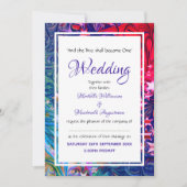 CHRISTMAS STARS | Abstracte winter | Festief Kaart (Voorkant)