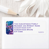 CHRISTMAS STARS | Abstracte winter | Schrift Etiket (Insitu)