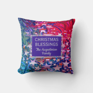 CHRISTMAS STARS Blessenaars Abstract Kussen