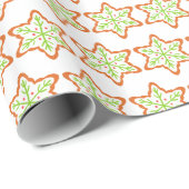 Christmas Stars patroon Cadeaupapier (Rol Hoek)