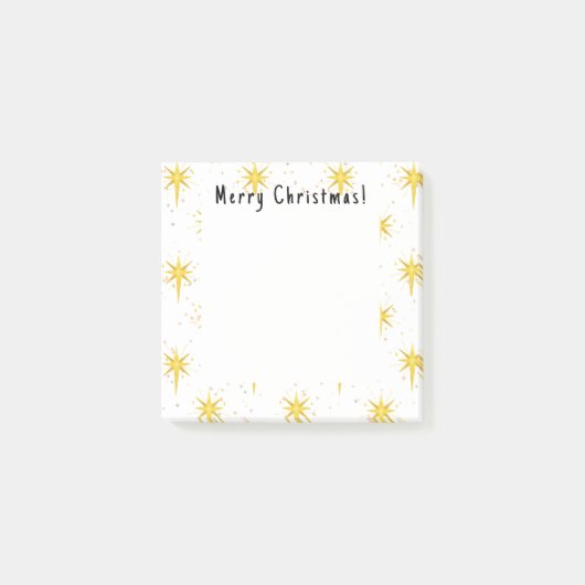 Christmas Stars post it notes (Voorkant)
