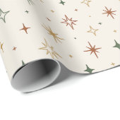 Christmas Stars & Sparkles Pattern			 Cadeaupapier (Rol Hoek)
