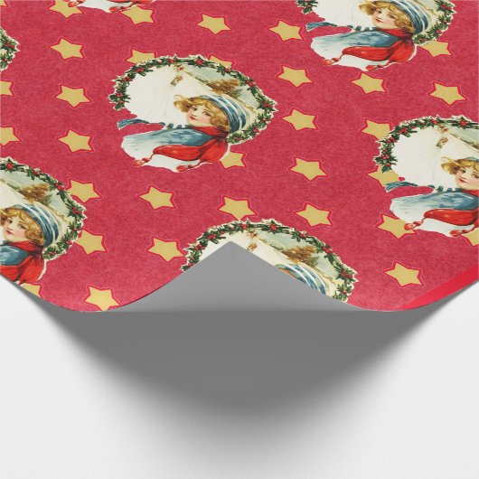 CHRISTMAS STARS Wrapping Paper Cadeaupapier (Hoek)