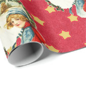 CHRISTMAS STARS Wrapping Paper Cadeaupapier (Rol Hoek)