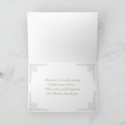 Christmas Steampunk Gnome Kaart (Binnen)