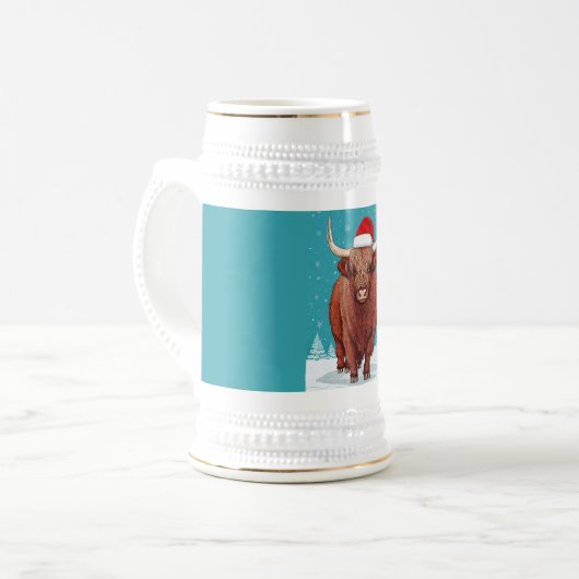 Christmas Stein Bierpul (Voorkant links)