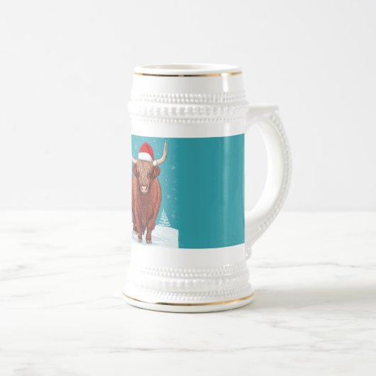 Christmas Stein Bierpul (Voorkant rechts)