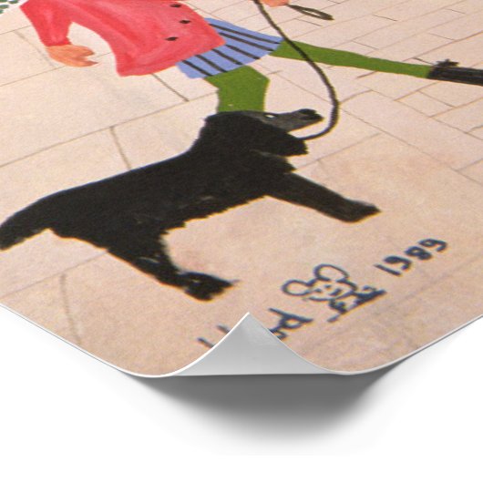 Christmas Steps Bristol 1989 Poster (Hoek)