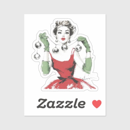 Christmas  sticker (Vel)