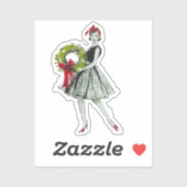 Christmas  sticker (Vel)