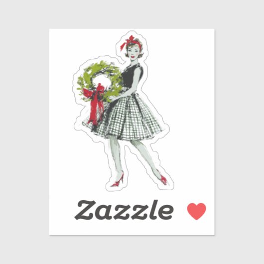 Christmas  sticker (Vel)