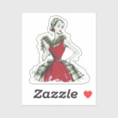 Christmas  sticker (Vel)