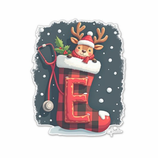 Christmas  sticker (Voorkant)