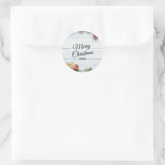 Christmas Sticker – Festive Holiday Decal (Tas)