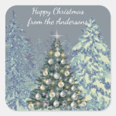 Christmas Sticker for Gift Wrapping with Style  (Voorkant)