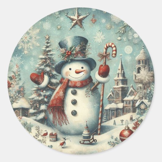 Christmas Stickers – Festive Labels & HolidayDecor (Voorkant)