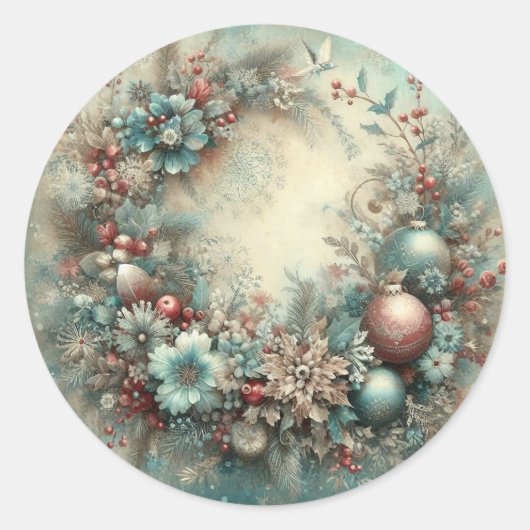 Christmas Stickers – Festive Labels & HolidayDecor (Voorkant)