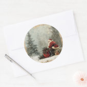 Christmas Stickers – Festive Labels & HolidayDecor (Envelop)