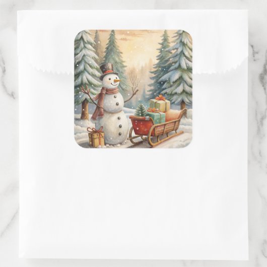 Christmas Stickers – Festive Labels & HolidayDecor (Tas)