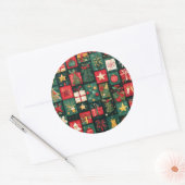 Christmas Stickers – Festive Labels & HolidayDecor (Envelop)