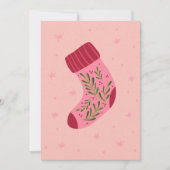 Christmas Stocking Feestdagenkaart (Voorkant)