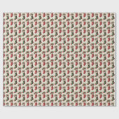 Christmas Stocking Wrapping Paper Cadeaupapier (Vlak)