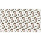 Christmas Stockings Winter Berries Tafelkleed (Voorkant (Horizontaal))