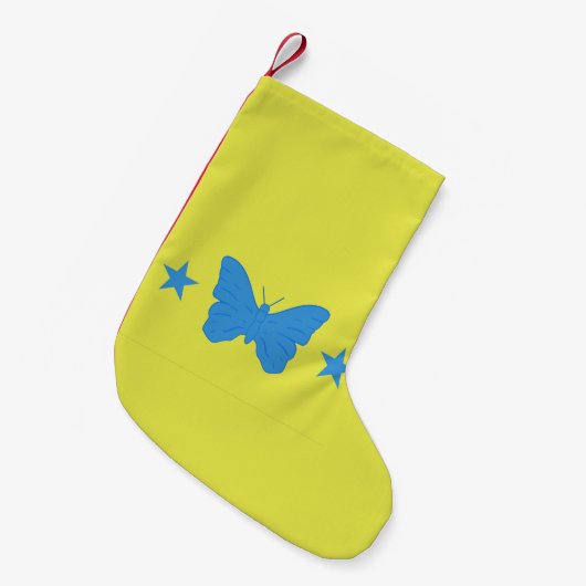 Christmas Stockings with Flag of Bady Bassit Kleine Kerstsok (Voorkant (Hangend))