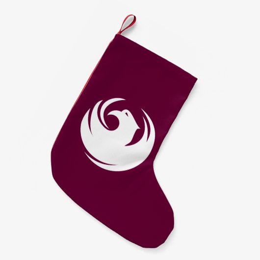 Christmas Stockings with Flag of Phoenix City Kleine Kerstsok (Voorkant (Hangend))