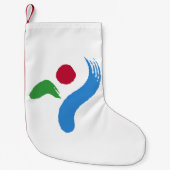 Christmas Stockings with Flag of Seoul Kleine Kerstsok (Voorkant)