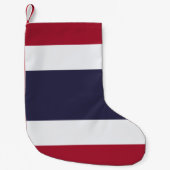 Christmas Stockings with Flag of Thailand Kleine Kerstsok (Voorkant)