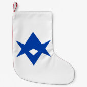 Christmas Stockings with Flag of Toyota City Kleine Kerstsok (Voorkant)