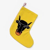 Christmas Stockings with Flag of Uri, Switzerland Kleine Kerstsok (Voorkant (Hangend))