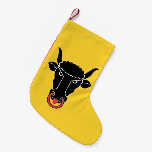 Christmas Stockings with Flag of Uri, Switzerland Kleine Kerstsok (Voorkant (Hangend))