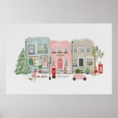 Christmas Street Poster (Voorkant)