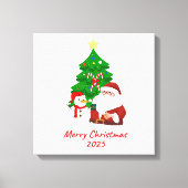 Christmas Stretched Canvas (Voorkant)