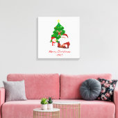 Christmas Stretched Canvas Afdruk (Insitu (Woonkamer))