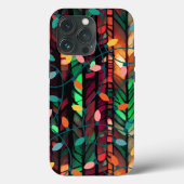 Christmas String Lights Kleurrijke Lampen Case-Mate iPhone Case (Achterkant)