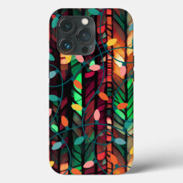 Christmas String Lights Kleurrijke Lampen Case-Mate iPhone Case
