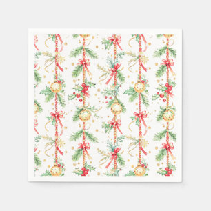 Christmas String Ornamenten Baubles Servet