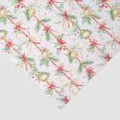 Christmas String Ornamenten Baubles Tissuepapier (Detail)