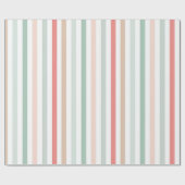 christmas stripes cadeaupapier (Vlak)